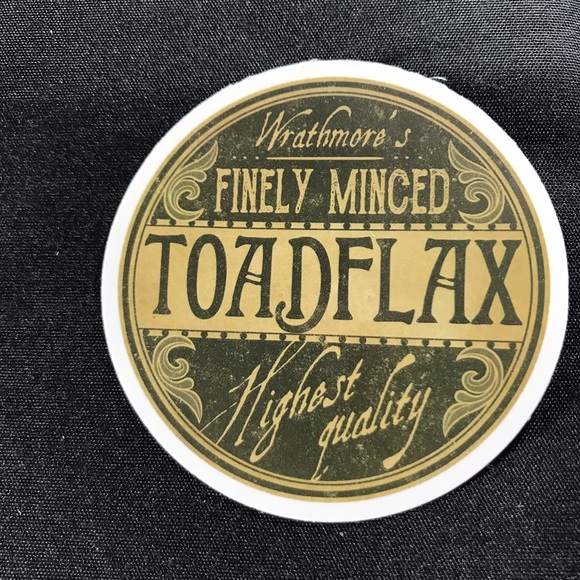 Toad Flax witchy Sorceress Supreme Potion Bottle Label Sticker - Picture 5 of 8